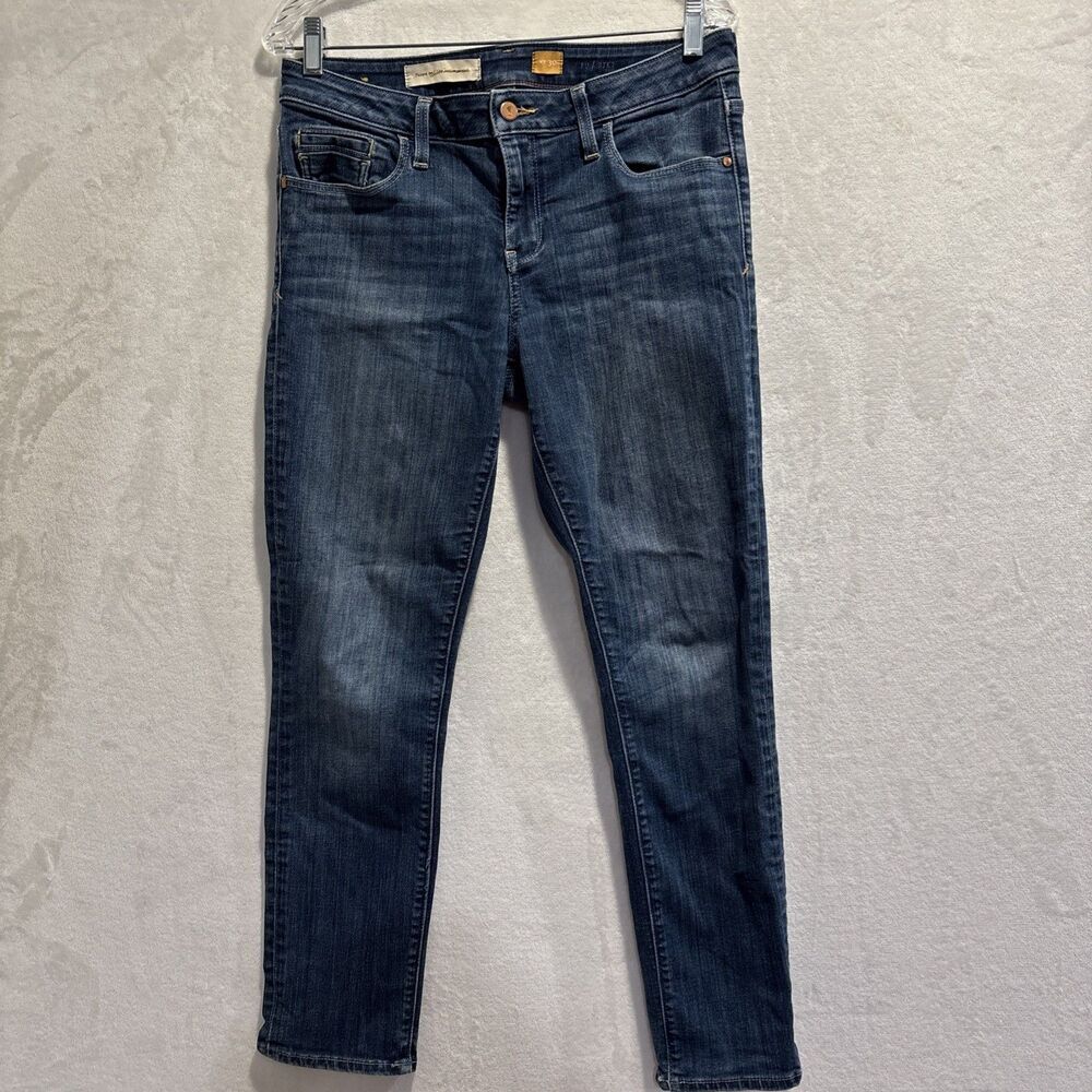 Pilcro and the Letterpress Stet Jeans Women's 30 Slim Leg Ankle Medium Wash Blue